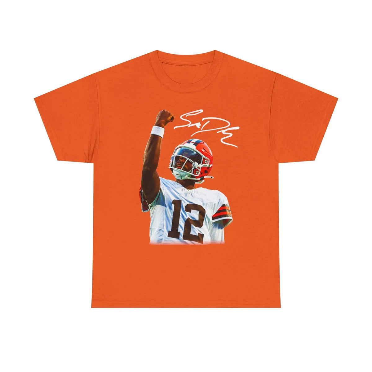 Shedeur Sanders 'Celly' T-Shirt - Football Graphic Tee, Colorado Fan Apparel