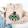 Shih Tzu Adorable Dog St Patrick's Day Lucky Irish Celtic Clover Design Sweatshirt