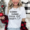 Shimmy Shimmy Hot Chocolate Winter Christmas Cozy Nights Soft Warm Holiday Edition Craftsmanship Wear Graphic Tee