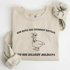 Silly Goose Funny Aesthetic Cozy Graphic Playful Quirky Banter Artwork Sweatshirt