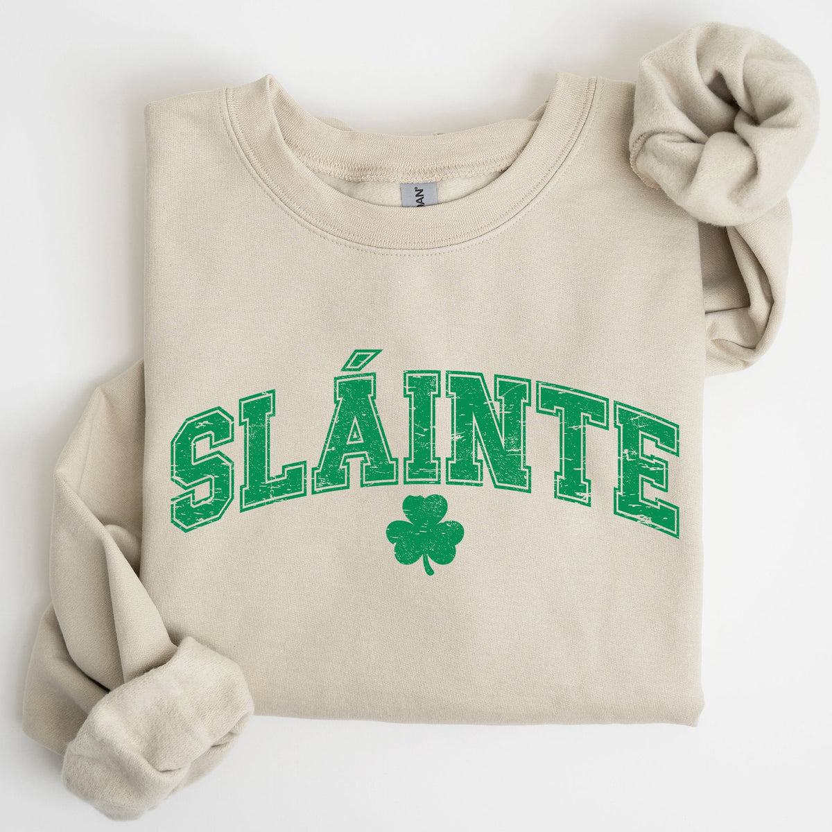 Slainte Gaelic Health Luck St Patrick's Day Irish Pride Celtic Symbols Sweatshirt