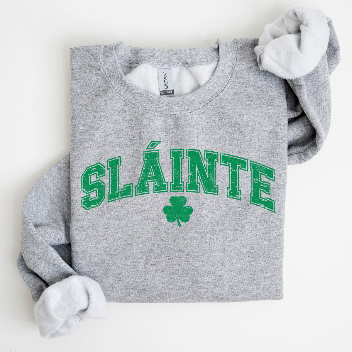 Slainte Gaelic Health Luck St Patrick's Day Irish Pride Celtic Symbols Sweatshirt