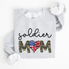 Soldier Mom Military Armed Forces Proud Mama Of A Hero Mother's Day Edition Sweatshirt