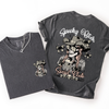 Spooky Bitch Social Club Skeleton Halloween Coquette Limited Edition Graphic Tee