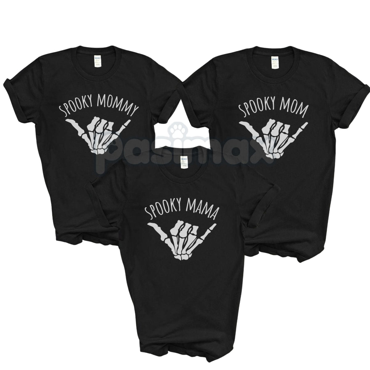 Spooky Halloween Matching Family Shirts - Mom, Dad, Sister, Brother & More! Coordinated Holiday Tees