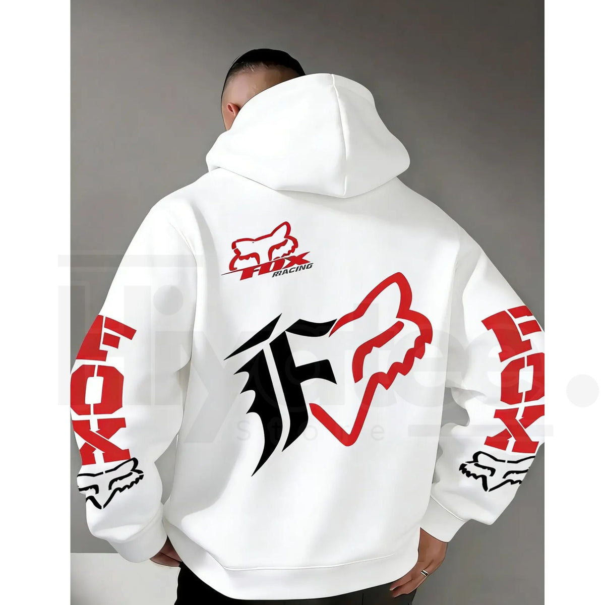 Sport-Themed Outdoor Lover’s Hoodie – Warm Breathable Cotton Blend, Loose Fit Fall & Winter Casual Pullover