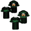 St. Patrick's Day Drinking Team Baseball Jersey – Irish Beer Social Club Shamrock Jersey