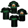 St Paddy’s Day Irish Beer Social Club Baseball Jersey – Lucky Shamrock Drinking Team Shirt