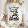 Strawberry Jams Glock Don't Frog Meme Joke Aesthetic Trendy Toad Comfort Colors Tee
