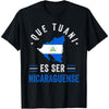 Stylish Heritage Nicaragua Flag T-Shirt - Nicoya Design Unisex Tee, Proud Nicaraguan Apparel, Cultural Gift