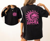Summer Vibes Beach Please Palm Sunset Ocean Hot Girl Summer Vacation Comfort Colors Tee
