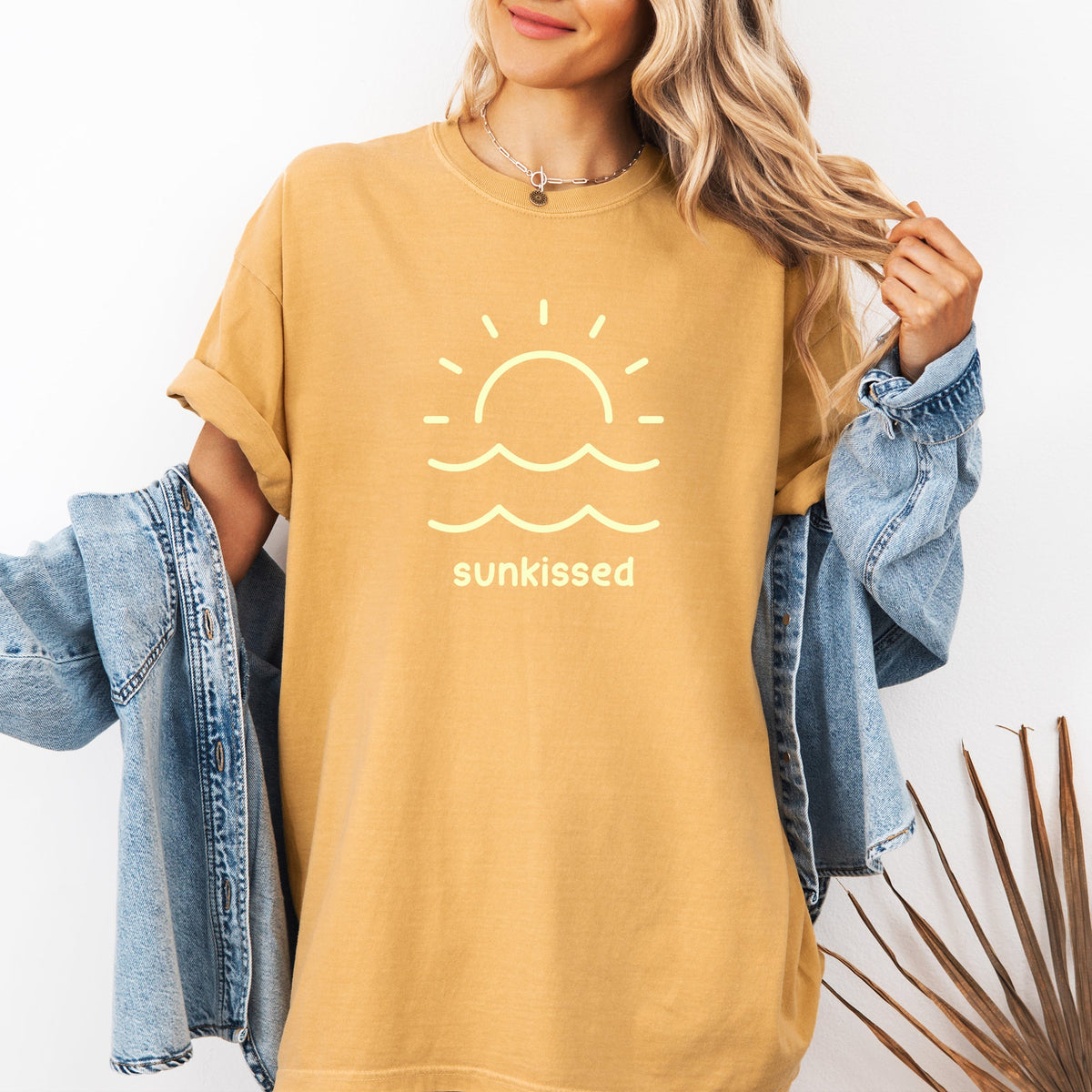 Sunkissed Retro Minimalist Sunshine Beach Summer Vibes Edition Comfort Colors Tee