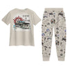 Supernatural Pajamas Set, Winchester Brothers Pajamas for Women & Men, Matching Family PJs, Halloween & Valentine's Gift