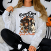 Support Your Local Trick Or Treaters Halloween Costume Graphic Cozy Autumn Nights Sweatshirt