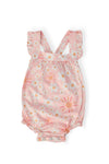 Sweet & Sunny Ruffle Cross Back Romper