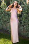 Astee T2000 Sleeveless Versatile Open Back Gown