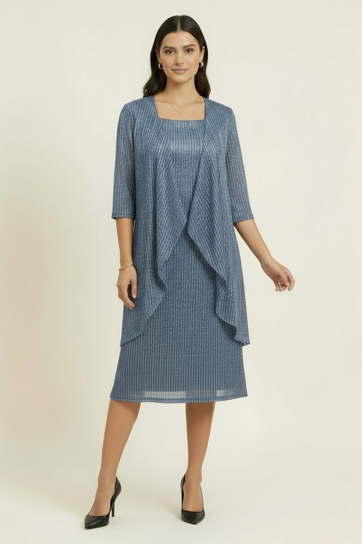 Amoris T9001 Semi-Formal Evening 2-Piece Gown
