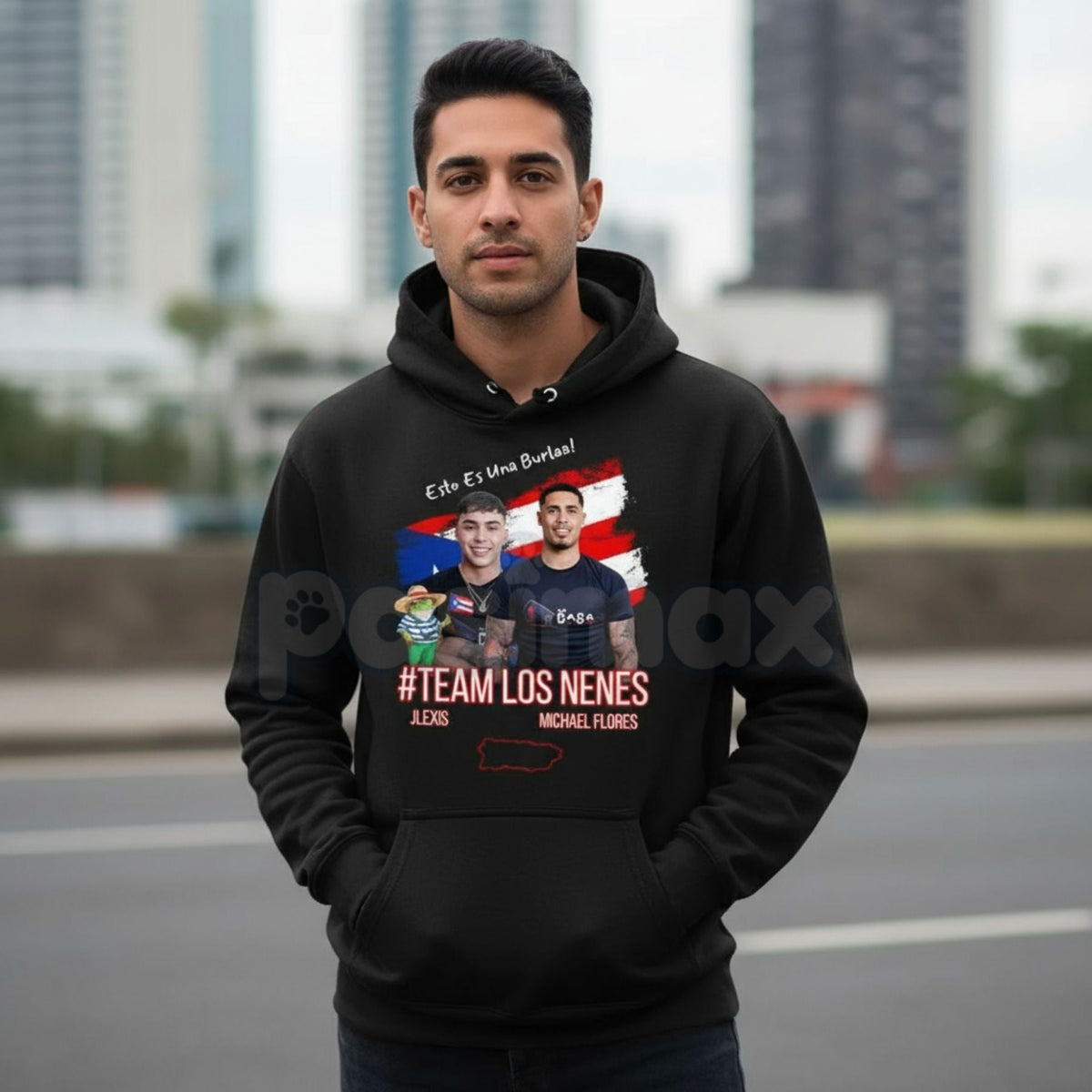 TEAM Los NENE Team Flores Team JLexis Unisex Hoodie – Custom Family & Group Pride Pullover, Personalized Graphic Streetwear