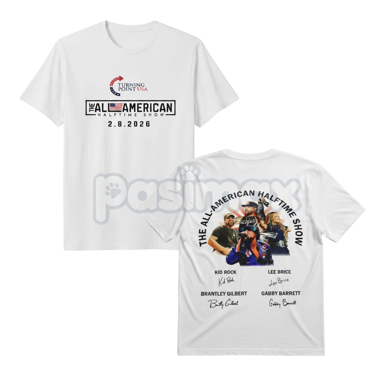 “THE ALL-AMERICAN SHOW 2026” T-Shirt - Official 2026 Commemorative Graphic Tee, Premium Heavyweight Patriotic Event Shirt, Vintage Americana 2026 Tour Top, USA Heritage Celebration Apparel, Limited Edition 2026 Souvenir Gear
