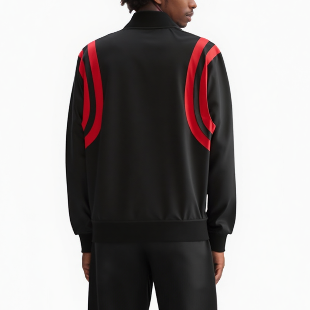 Blank State Men's Track Jacket in Black