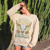 Taurus Zodiac Astrology Horoscope Celestial Bull Constellation Artwork Sweatshirt