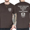 Teach Your Kids To Change Their Oil Not Their Gender T-Shirt – Bold Statement Graphic Tee, Unisex Cotton Casual Shirt