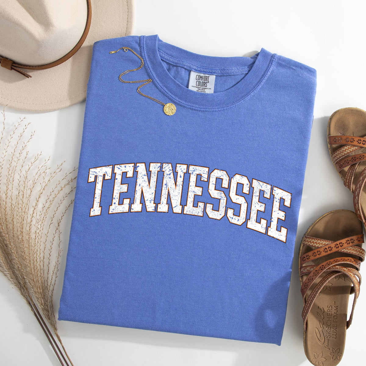 Tennessee Football Tailgate Party Game Day University Pride Statewide Edition Comfort Colors Tee