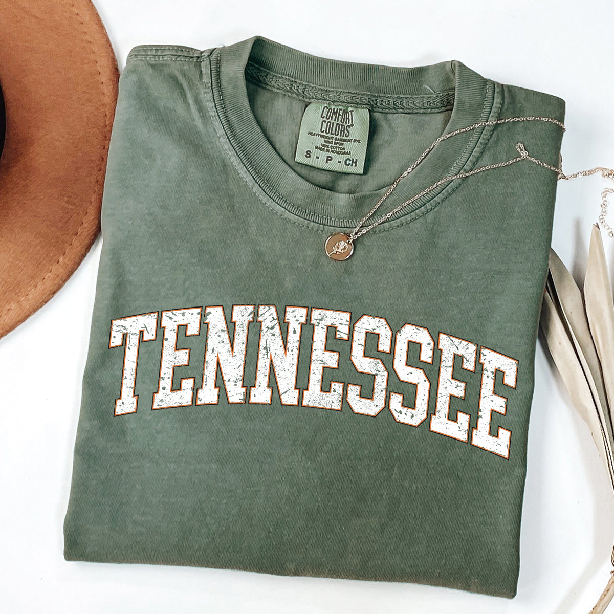 Tennessee Football Tailgate Party Game Day University Pride Statewide Edition Comfort Colors Tee