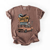 The Skeleton Motel Reading Skeletons Spooky Halloween Graphic Comfort Colors Tee