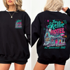 The Skellie Motel Halloween Front And Back Spooky Witches Limited Edition Sweatshirt