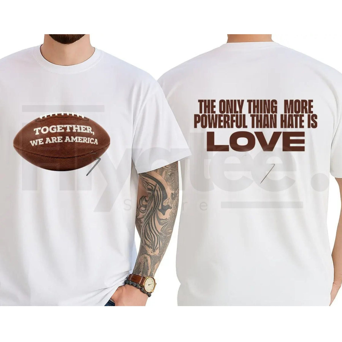 "The Only Thing More Powerful..." – Together We Are America Vintage Shirt