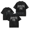 The Resistance Tour: ABOLISH ICE Heavy Metal Tee – Vintage Washed Distressed Streetwear, Radical Activist Graphic Top