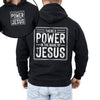 There's Power In The Name Of Jesus Christian Religious Faith Gospel Hooded Sweatshirt