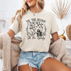 Tis The Season To Be Spooky Skeleton Halloween Retro Vintage Distressed Print Graphic Tee