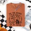 Tis The Season To Be Spooky Retro Classic Halloween Skeleton Edition Comfort Colors Tee