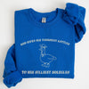 Toughest Battles Silliest Soldier Goose Meme Aesthetic Humor Premium Cotton Sweatshirt