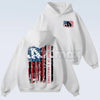 Try That In A Small Town Hoodie – Patriotic Country Pride Pullover, Rugged Small Town Values Streetwear, Unisex Vintage Wash