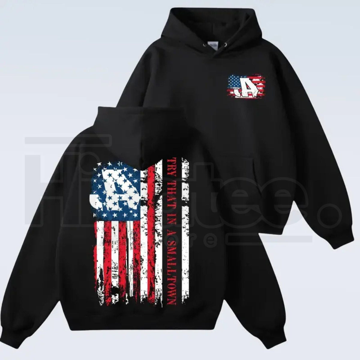 "Try That In A Small Town" Vintage Hoodie