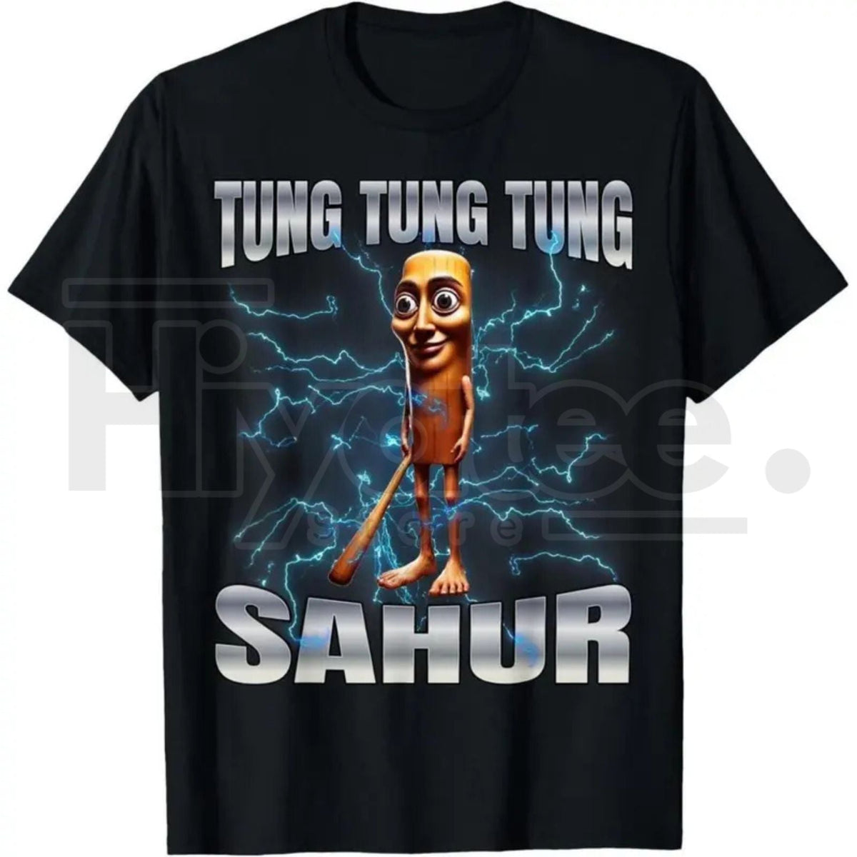 "Tung Tung Tung Sahur" – Funny Cultural Ramadan Unisex Graphic Top