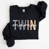 Twin Mama Mom Of Twins Motherhood Proud Forever Striving Everyday Joyful Comfort For Moms Sweatshirt