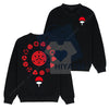 Uchiha Reborn Limited Sharingan Eyes Sweatshirt: Naruto Shippuden #2, Retro Vintage 90s Graphic, Anime Manga Y2K Streetwear Gift