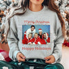 Ugly NSYNC Christmas Sweatshirt: Merry Christmas Happy Holidays Retro Shirt