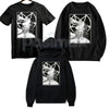 Unholy Nun Naughty Graphic T-Shirt – Dark Gothic Aesthetic Hoodie & Edgy Streetwear Sweatshirt