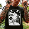 Unholy Nun Naughty Graphic Tee – Edgy Tattoo Streetwear Vintage T-Shirt