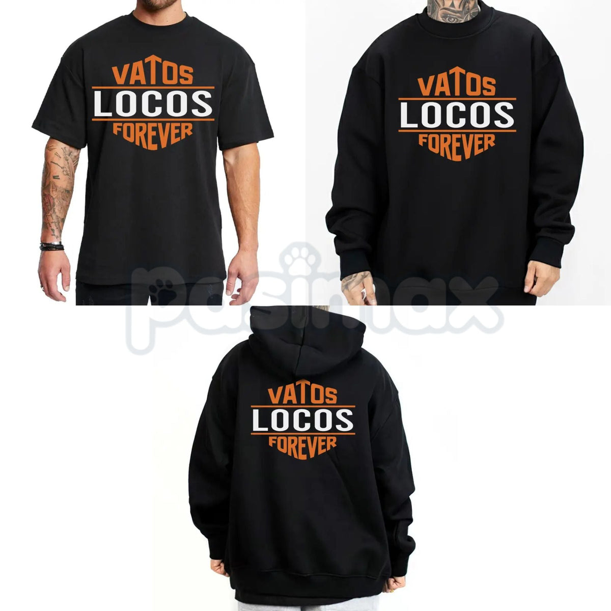 Vatos Locos Forever Shirt – Chicano OG Style Graphic Orange Design Hoodie & Streetwear Sweatshirt