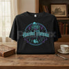 Vintage Haunted Mansion Hitchhiking Ghosts T-Shirt - Retro Halloween 