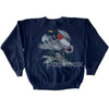 Vintage Loon Nature Graphic Crewneck – Lake & Wilderness Sweatshirt