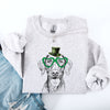 Vizsla Adorable Dog St Patrick's Day Irish Pride Vizsla Lovers Cozy Everyday Sweatshirt