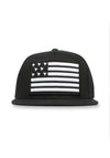 Konus Men's Flag Snapback Hat in Black
