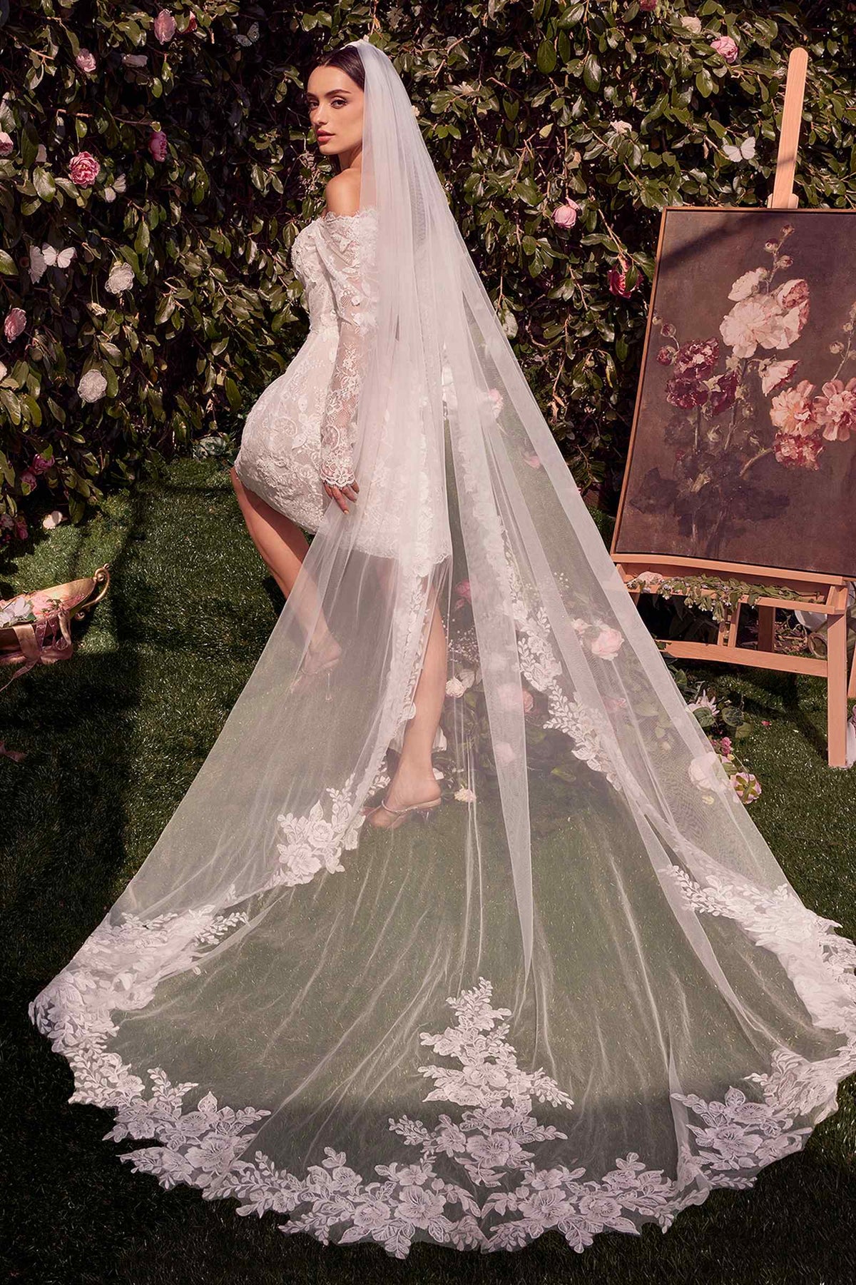 Andrea & Leo WL021 Bridal Party Dress Short Off the Shoulder